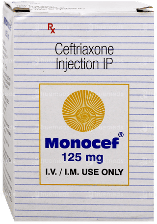 Monocef 125Mg Injection 1